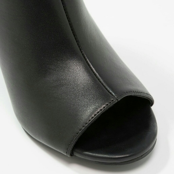 LAST PAIR ! Steve Madden Studded Peep Toe Boot - Picture 6 of 8
